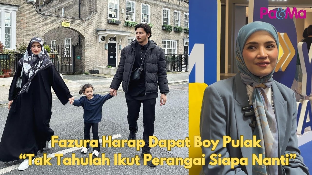 Giliran Fazura Dedahkan Perangai Fatimah.... Ikut Perangai Siapa?