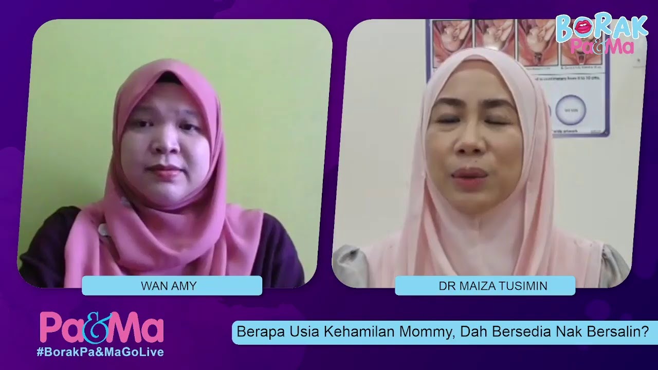 Berapa Usia Kehamilan Mommy, Dah Bersedia Nak Bersalin?