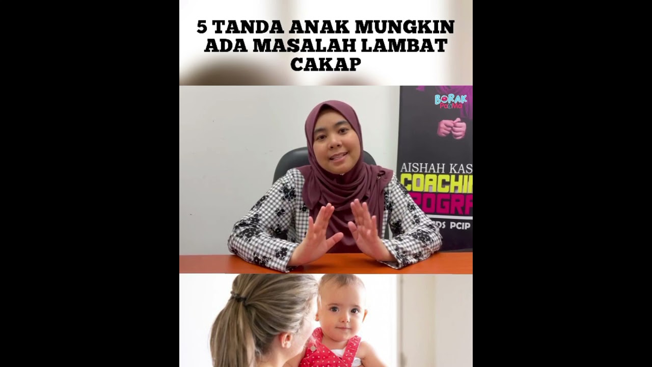 5 Tanda Anak Mungkin Ada Masalah Lambat Cakap