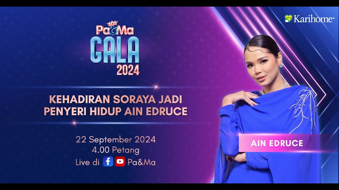 Kehadiran Soraya Jadi Penyeri Kehidupan Ain Edruce | PAMA Gala Award
