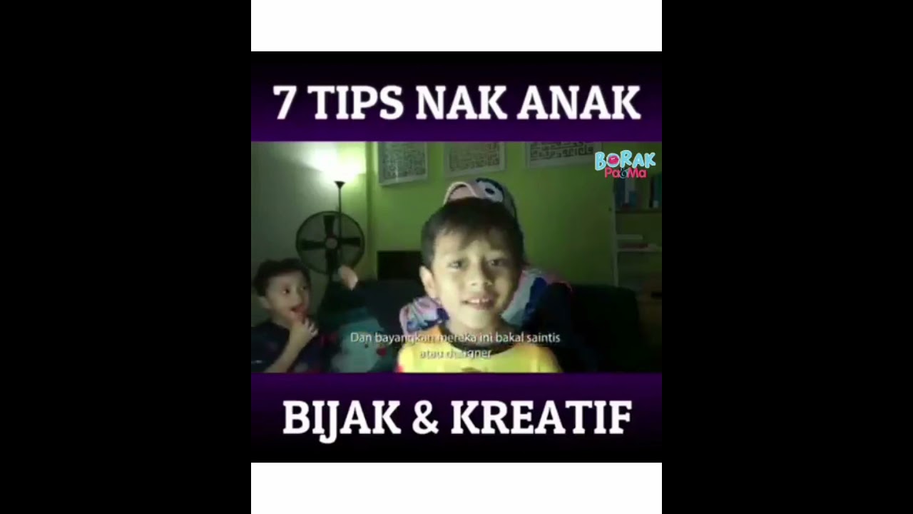 Nak Anak Bijak & Kreatif, Ini Tipnya!