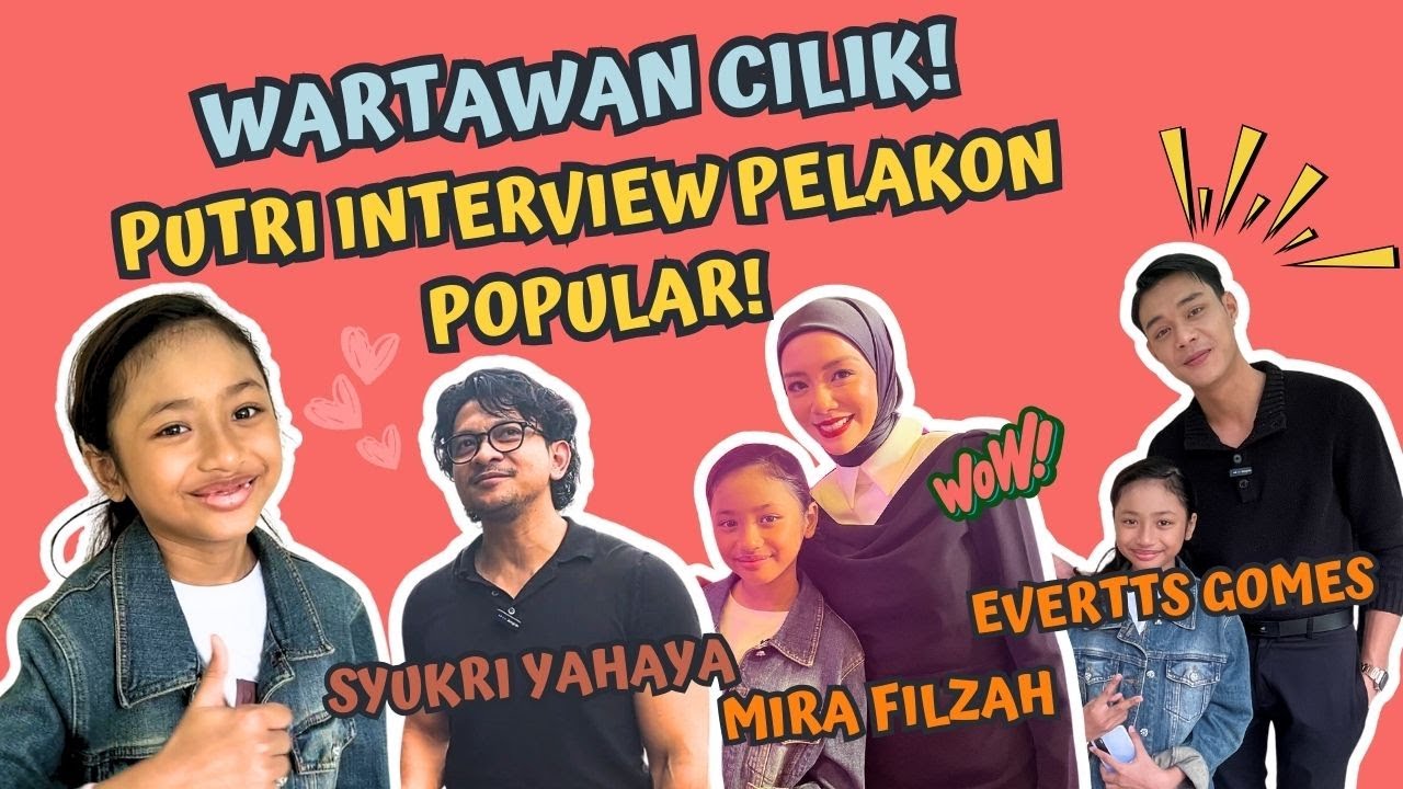 Putri Jadi Wartawan Sehari, Dapat Temubual Pelakon Terkenal ! | BK Iyakan Ajer | BINTANG KECIL