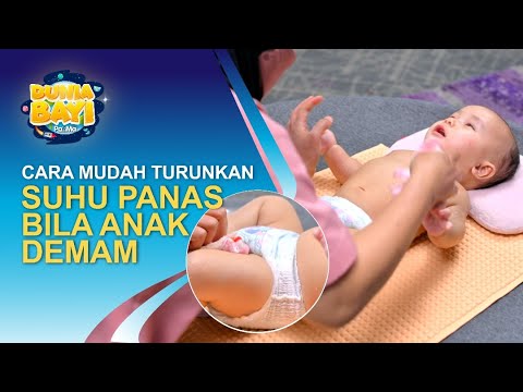Cara Mudah Turunkan Suhu Panas Bila Anak Demam