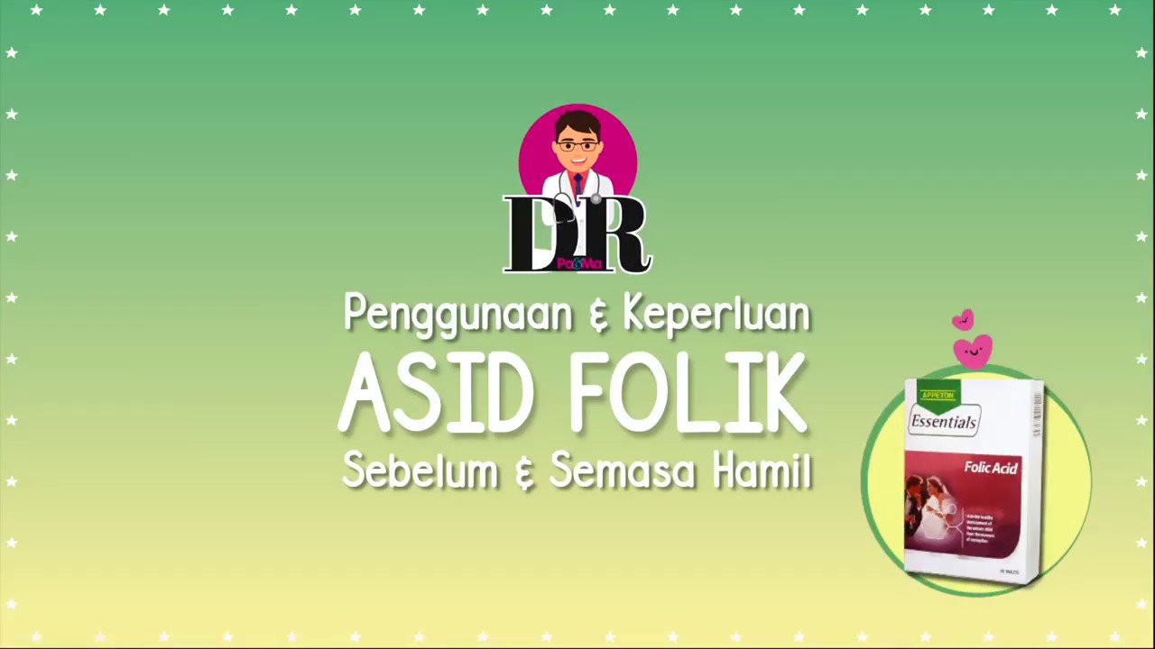 Tanya Pakar: Kepentingan Ambil Asid Folik Sebelum & Selepas Hamil