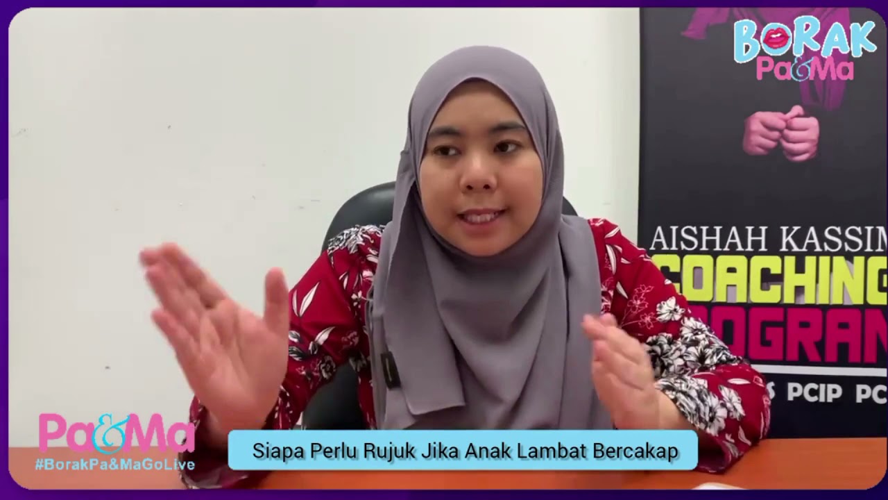 Siapa Perlu Rujuk Jika Anak Lambat Bercakap