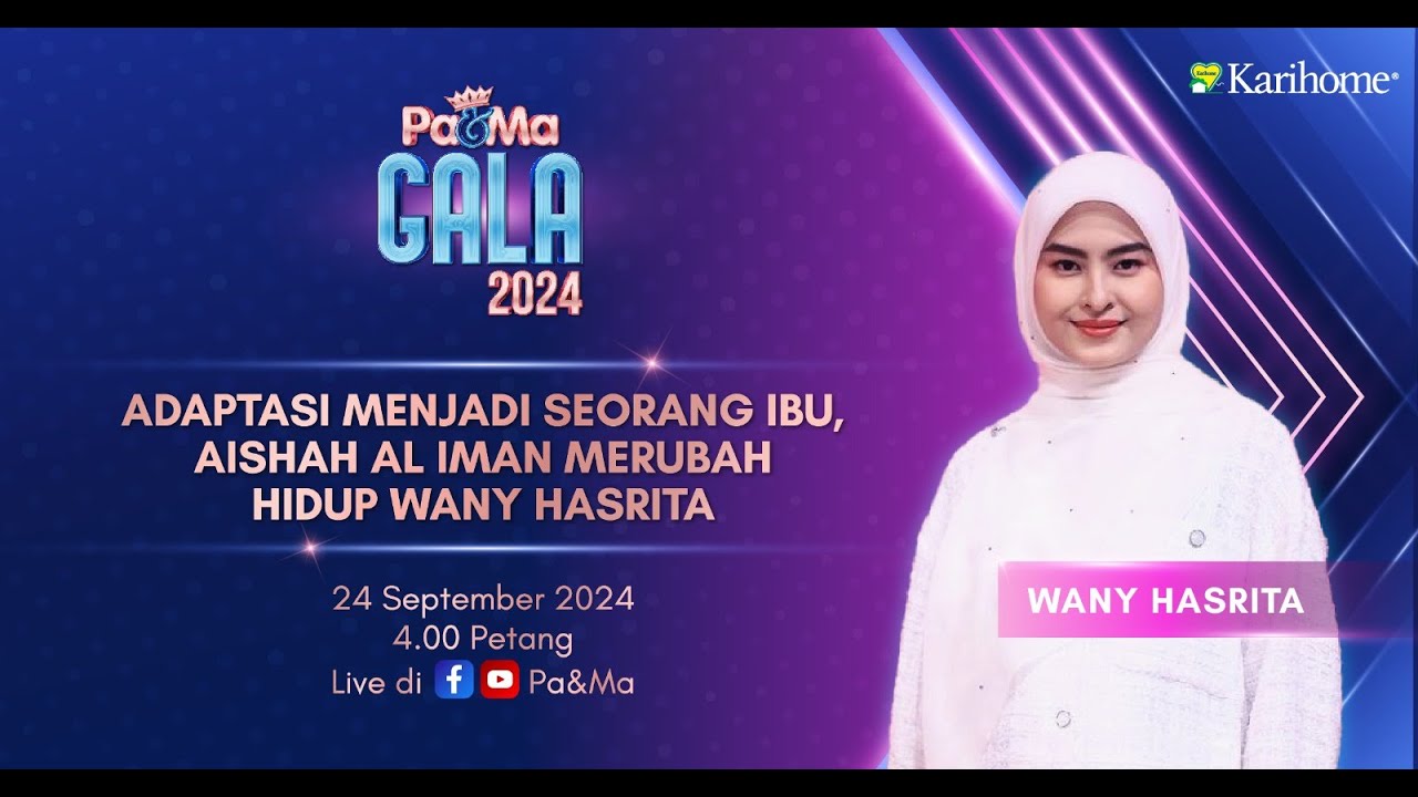 Adaptasi Menjadi Seorang Ibu, Aishah Al Iman Merubah Hidup Wany Hasrita | PAMA Gala Award