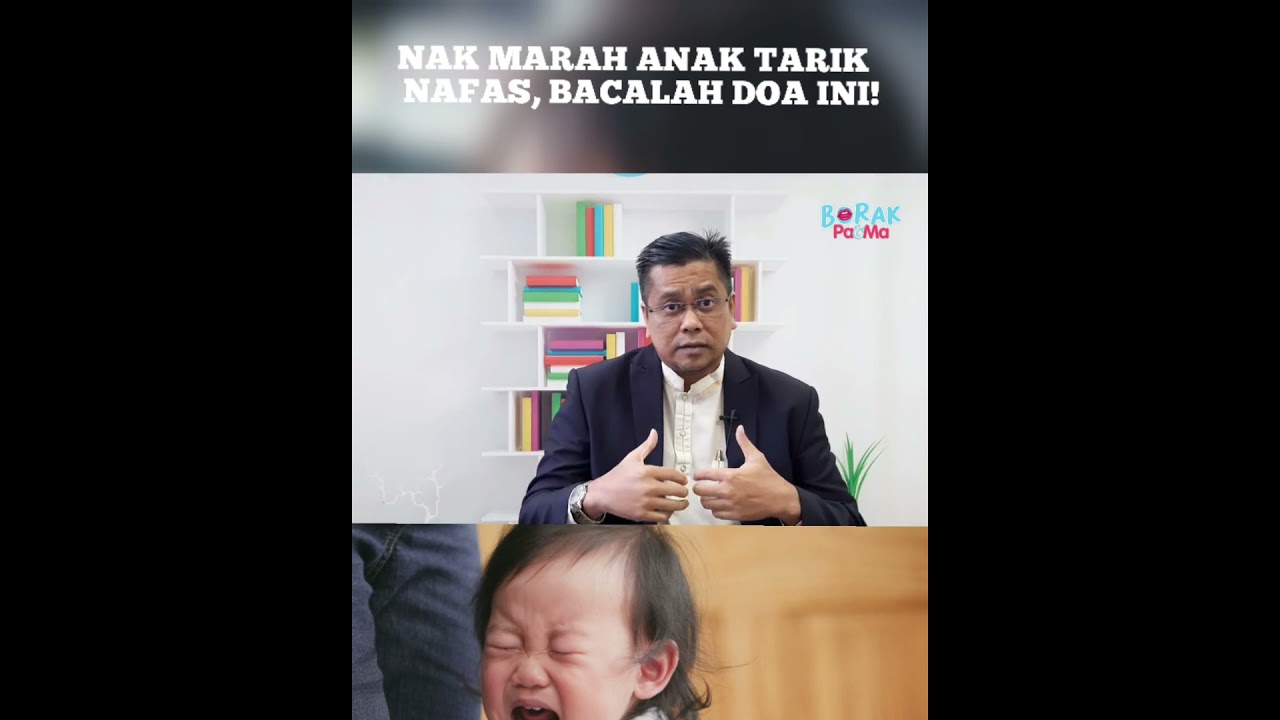 Nak Marah Anak Tarik Nafas, Bacalah Doa Ini!