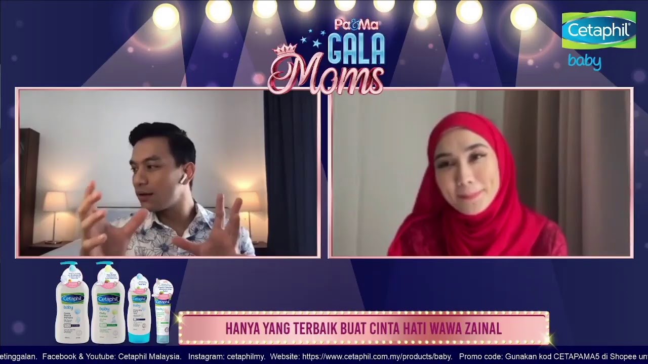 HANYA YANG TERBAIK BUAT CINTA HATI WAWA ZAINAL | PA&MA GALA MOMS EP 16