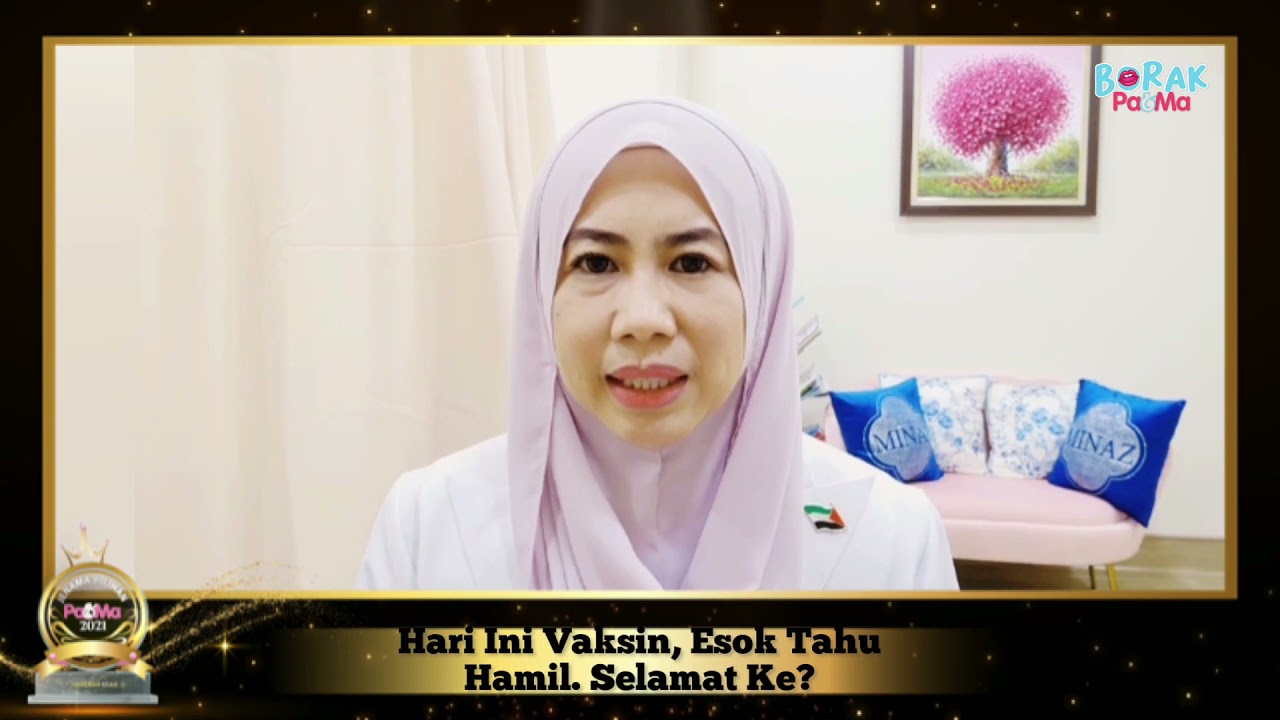 Hari Ini Vaksin, Esok Tahu Hamil. Selamat Ke Untuk Ibu & Baby?
