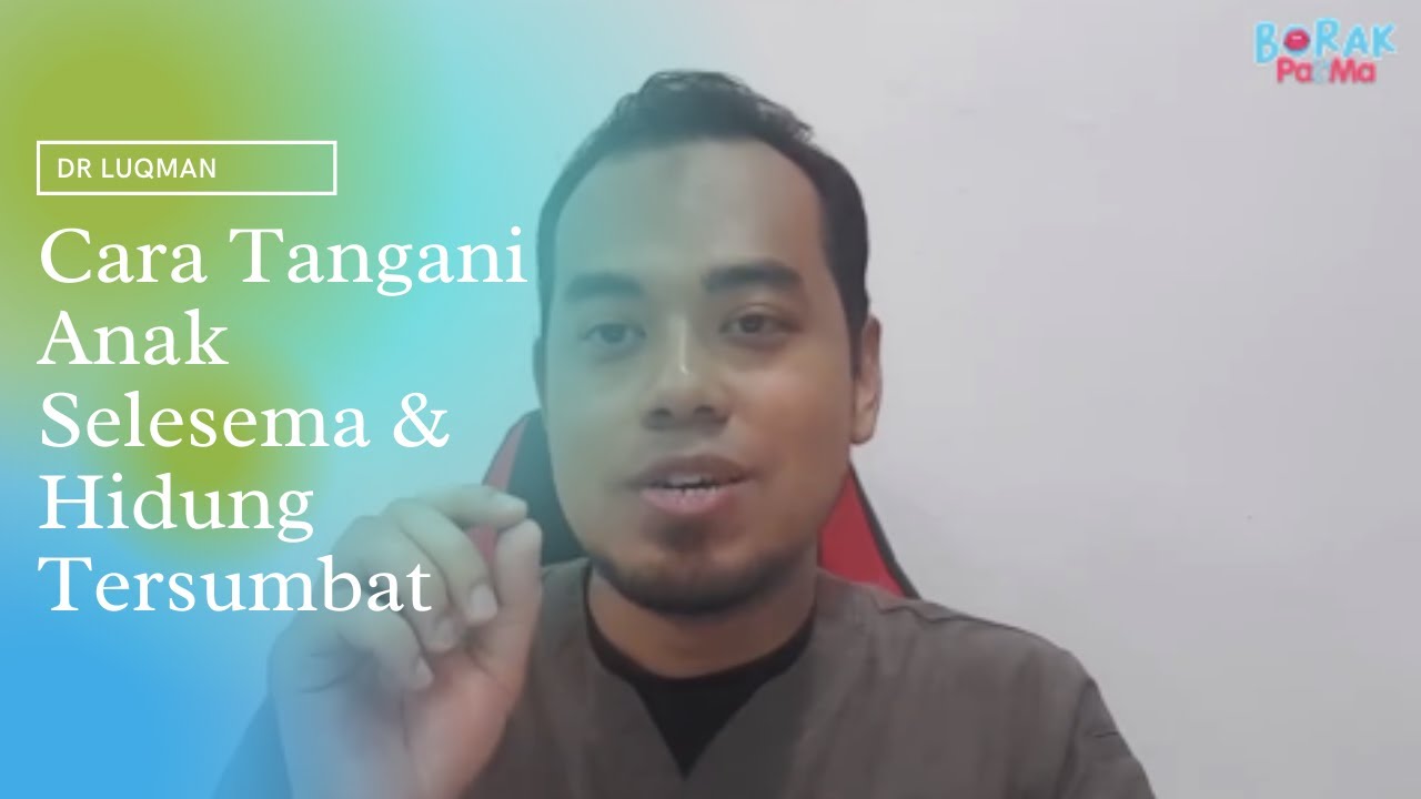 Hidung Anak Selesema & Tersumbat, Ini Cara Tanganinya!