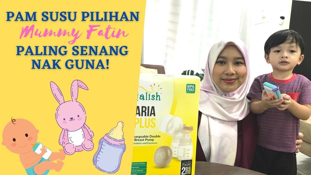 Pam Susu Pilihan Mummy Fatin, Paling Senang Nak Guna