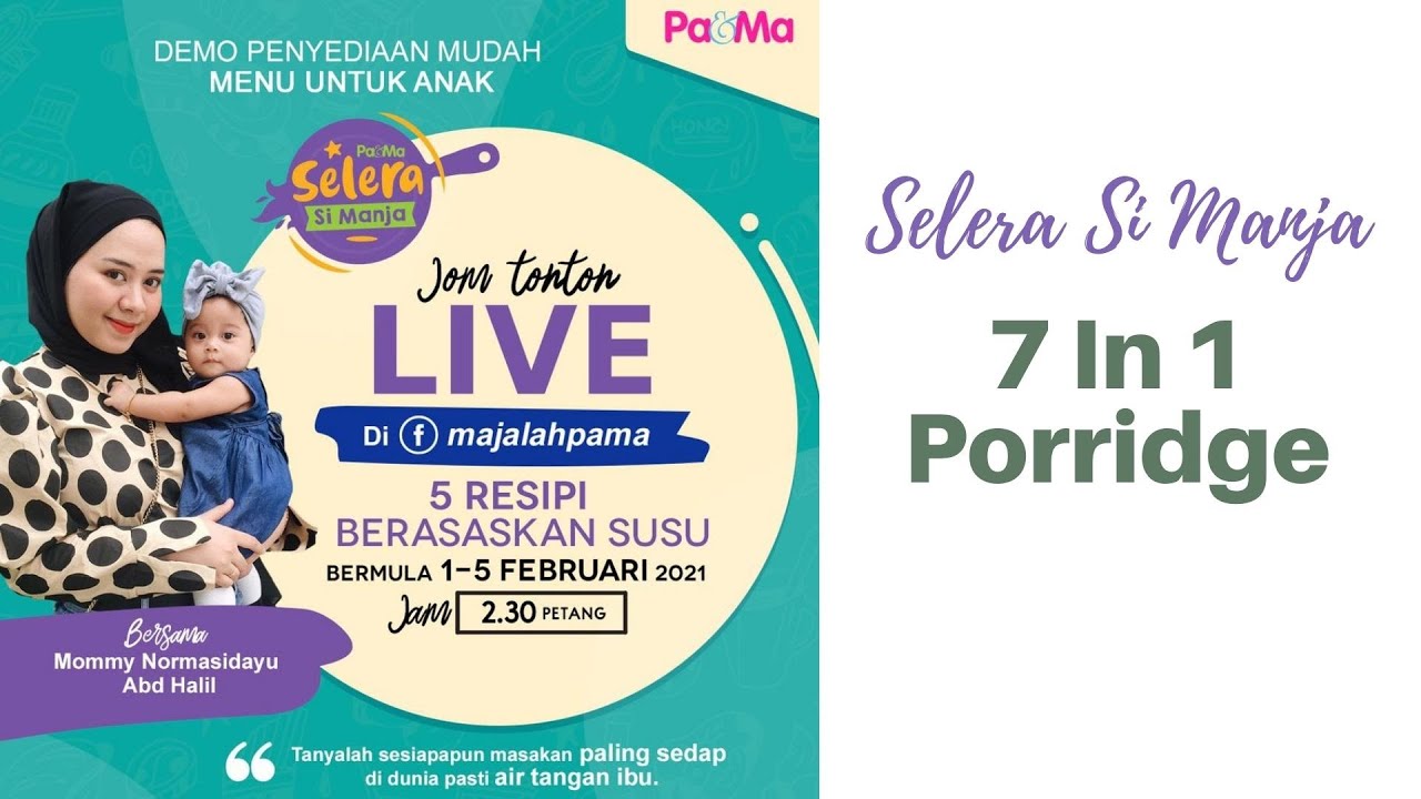 7 In 1 Porridge, Bukan Sekadar Bubur Biasa!