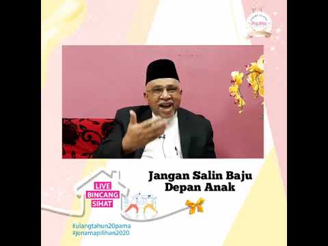 Jangan Salin Baju Depan Anak