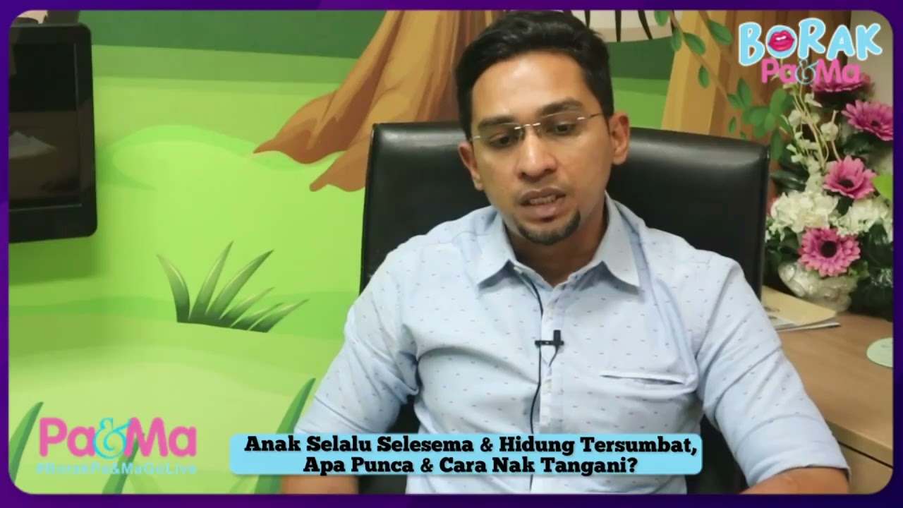 Anak selalu selesema & hidung tersumbat apa yang ibu ayah perlu buat?