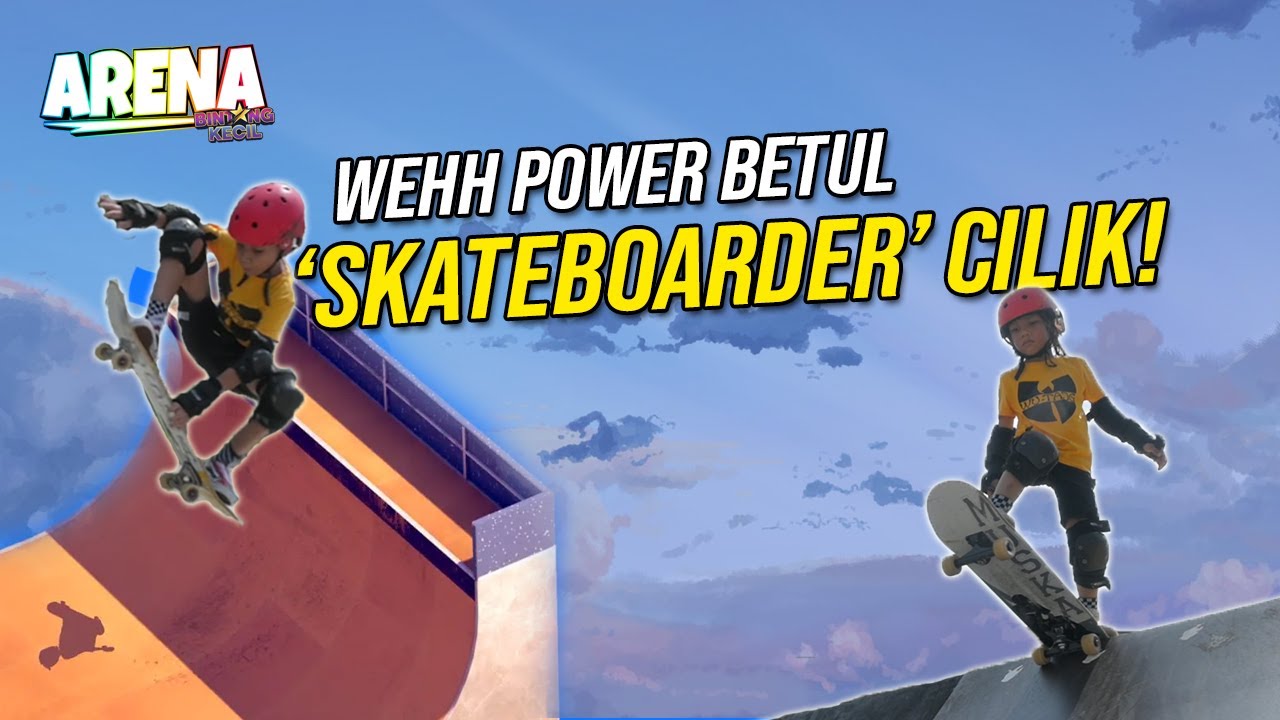 Wehh Power Betul 'SKATEBOARDER' Cilik! | BK Arena Ep 1 | Bintang Kecil